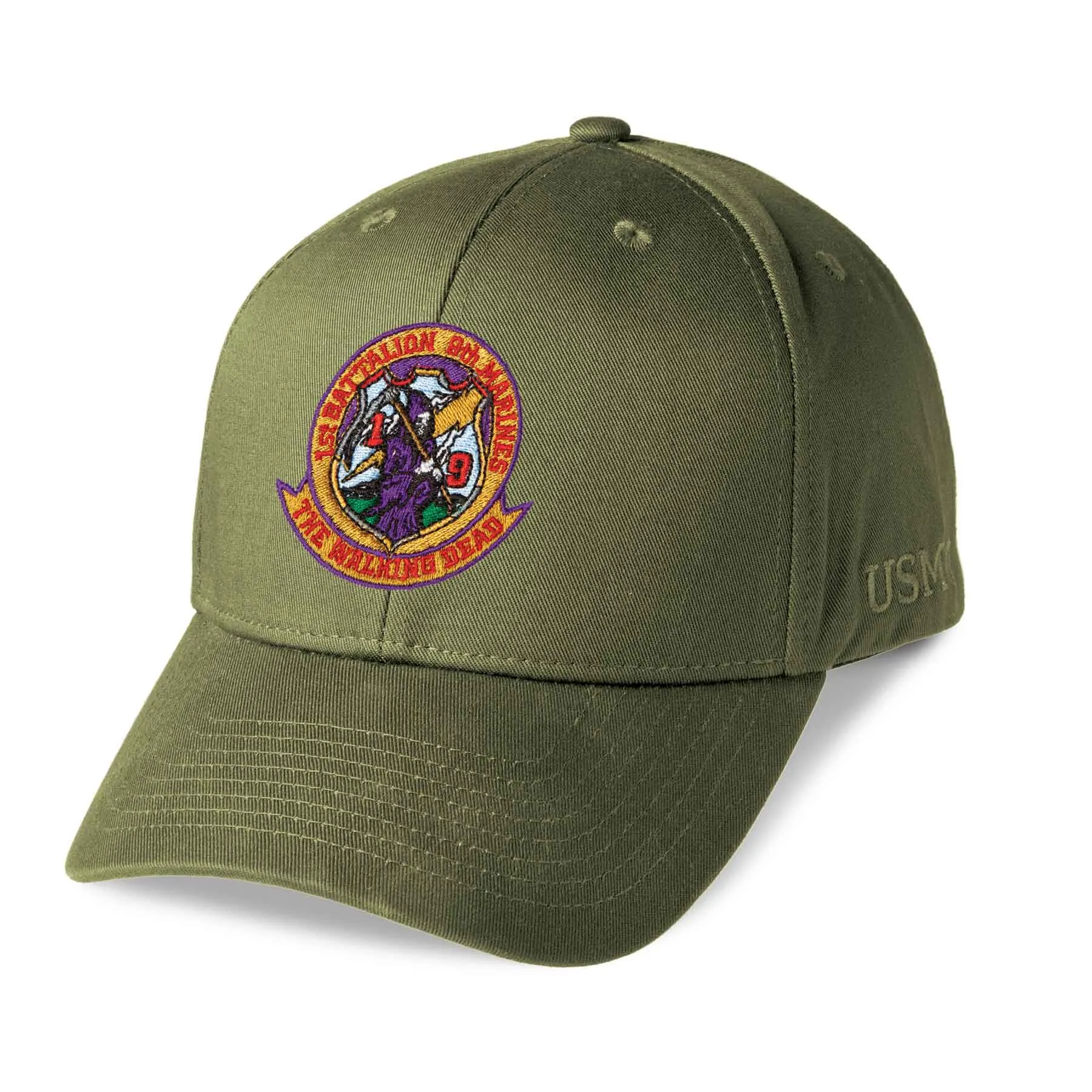 1st Battalion 9th Marines Embroidered Cover