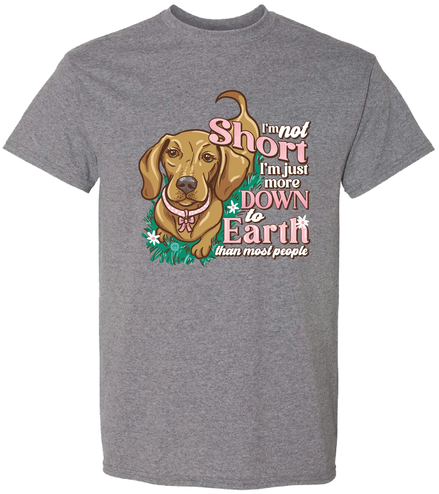 2696 Down to Earth SS Graphite Heather