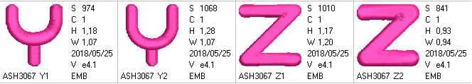 3D Monoglyceride Font