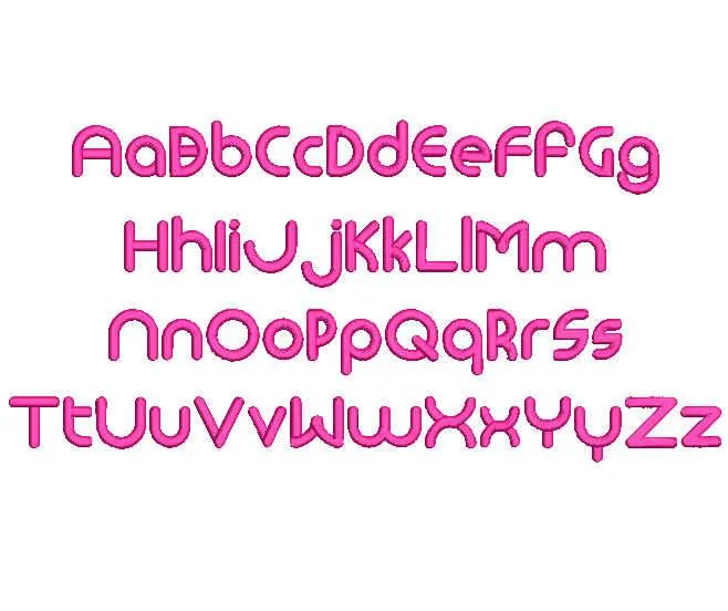 3D Monoglyceride Font