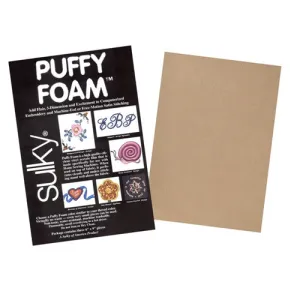 3mm Light Tan Puffy Foam