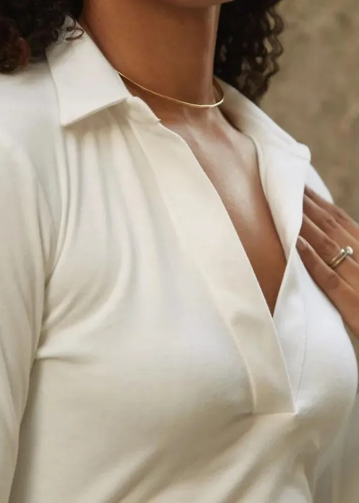 Aaizah White Dress