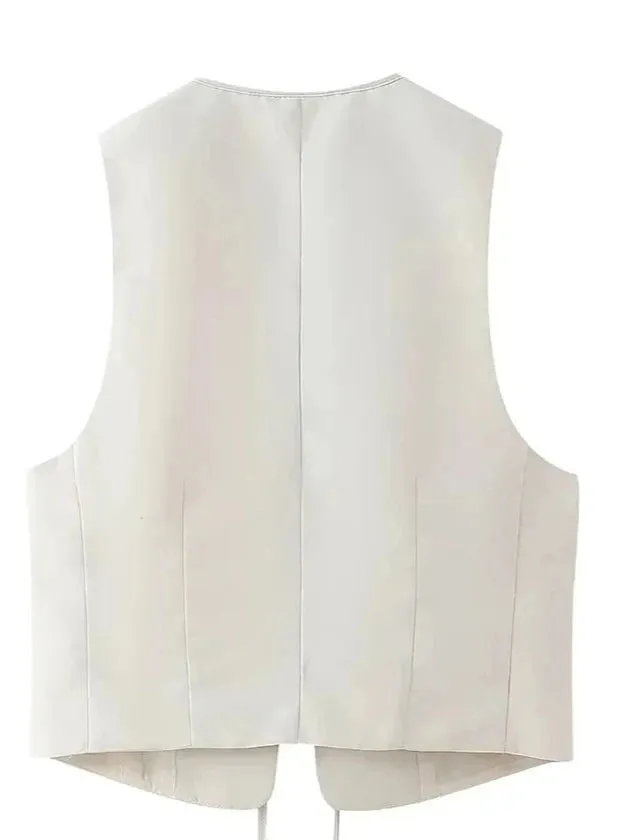 A&A Bow Tie Sleeveless Vest Top