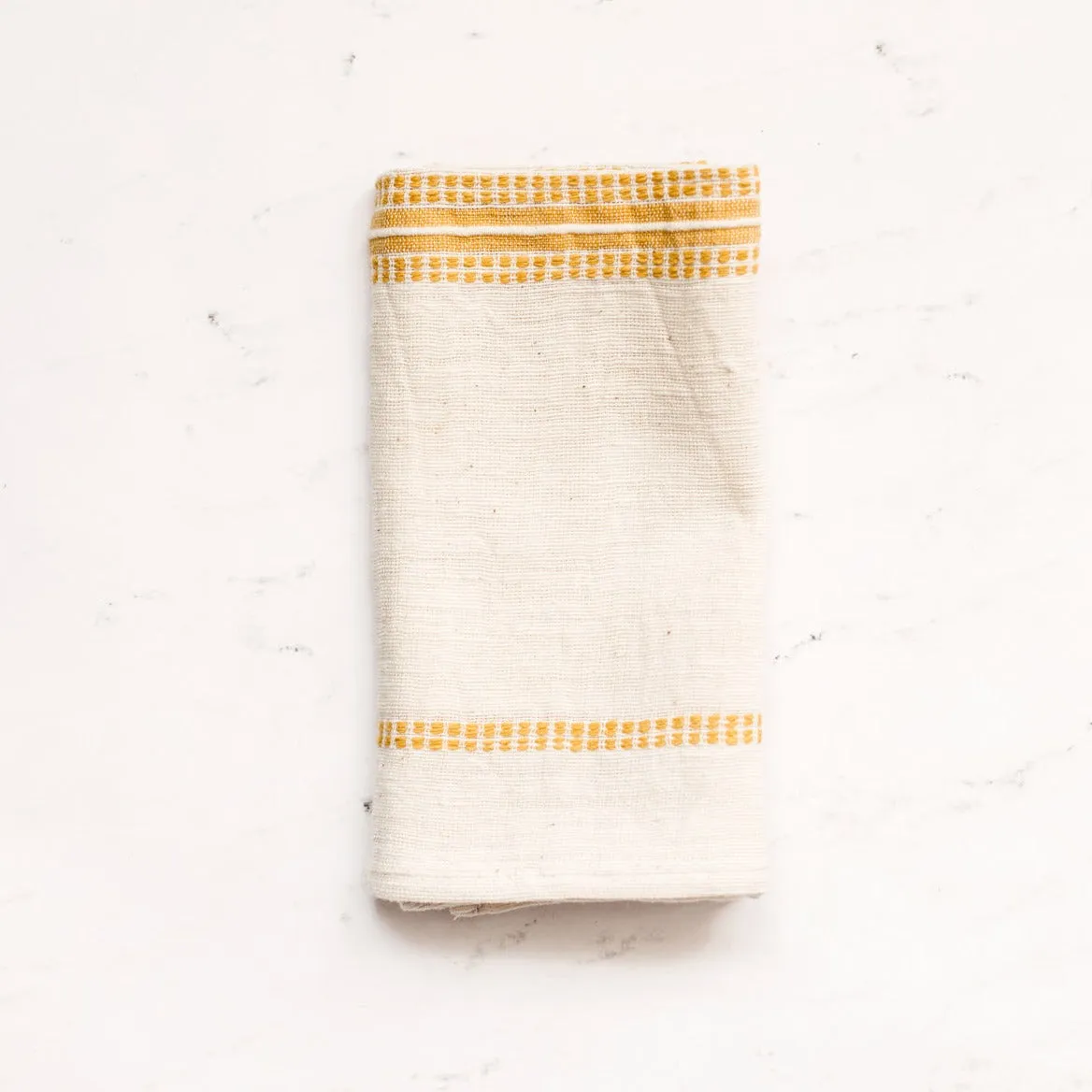 Aden Napkins, Natural / Gold - set of 4