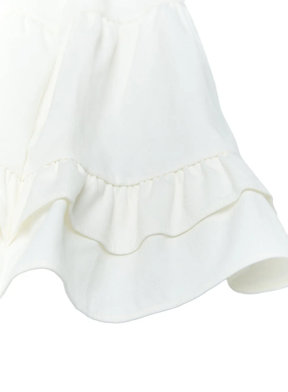 Asymmetric Tiered Midi Skirt IJ527