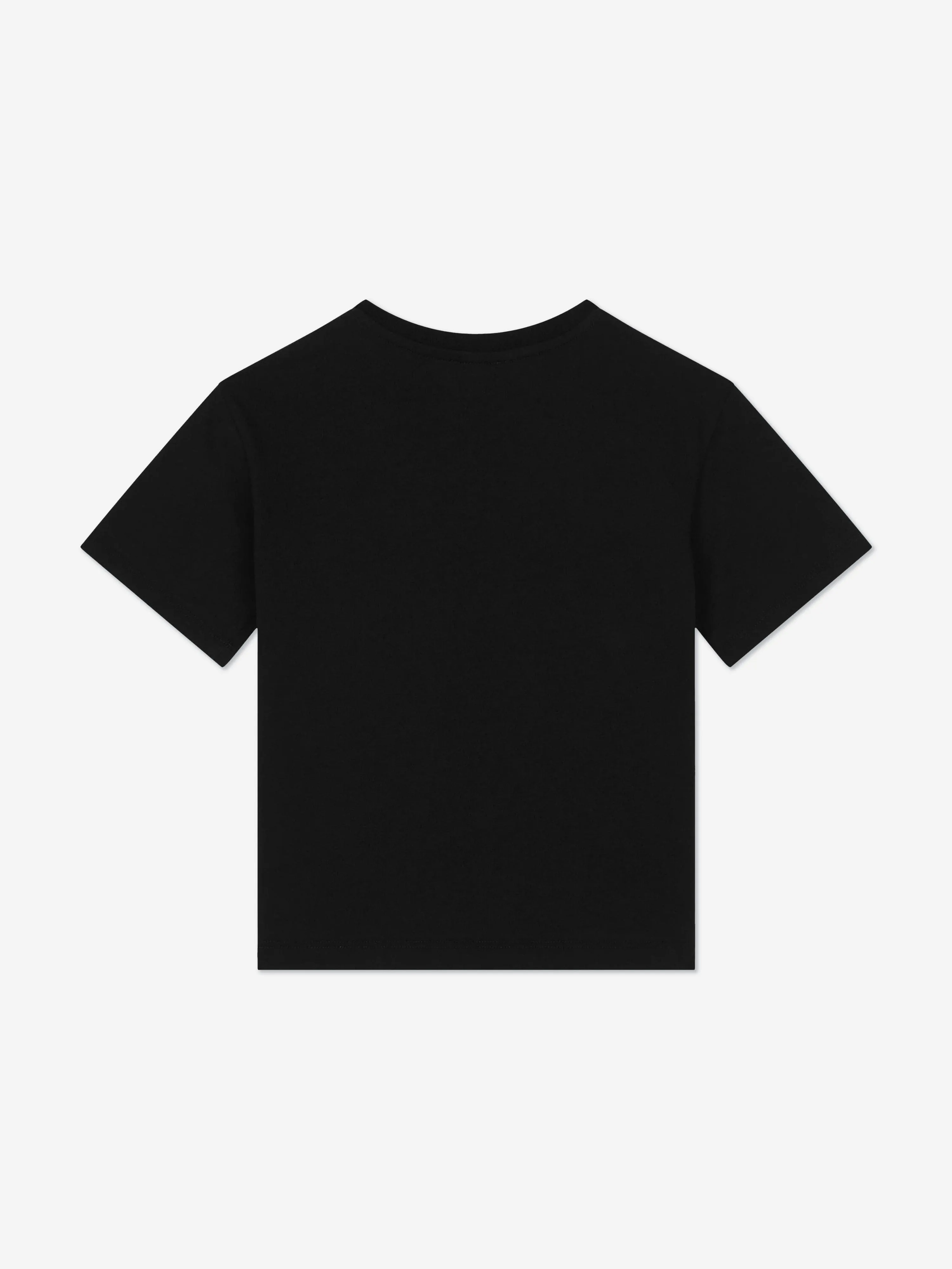 Dolce & Gabbana Boys Embossed Logo T-Shirt in Black