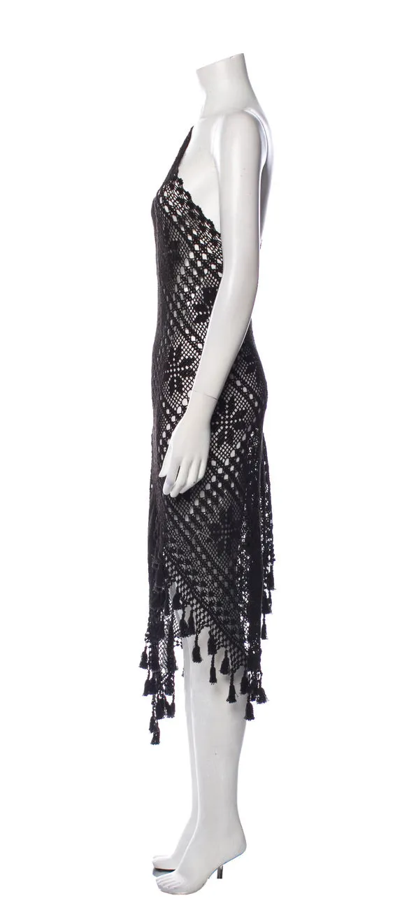 F/W 2007 JEAN PAUL GAULTIER crochet dress
