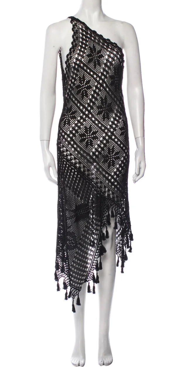 F/W 2007 JEAN PAUL GAULTIER crochet dress