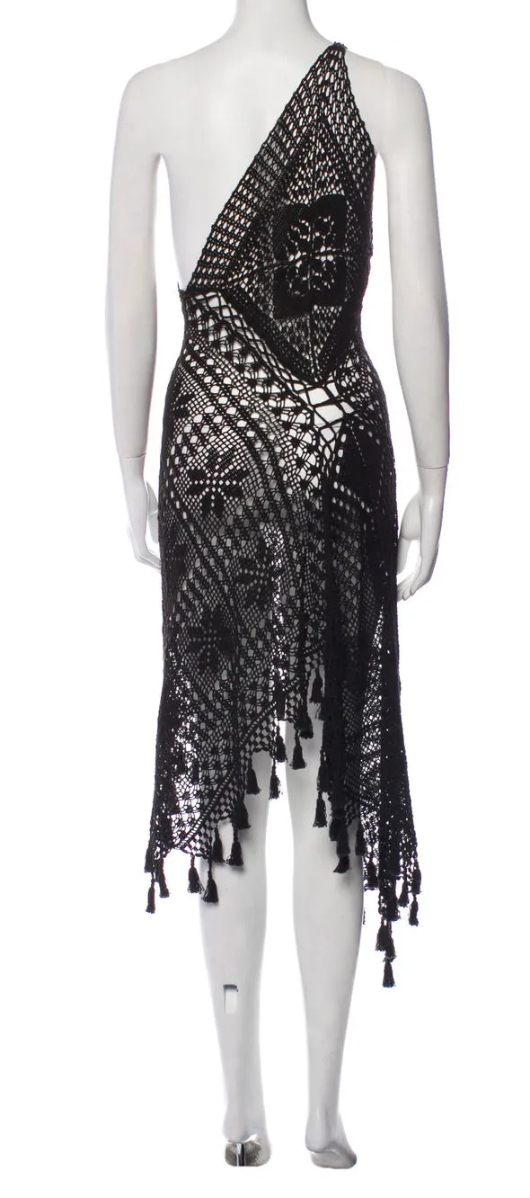 F/W 2007 JEAN PAUL GAULTIER crochet dress