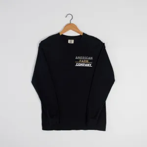 Here's to the Farmers Black Long Sleeve