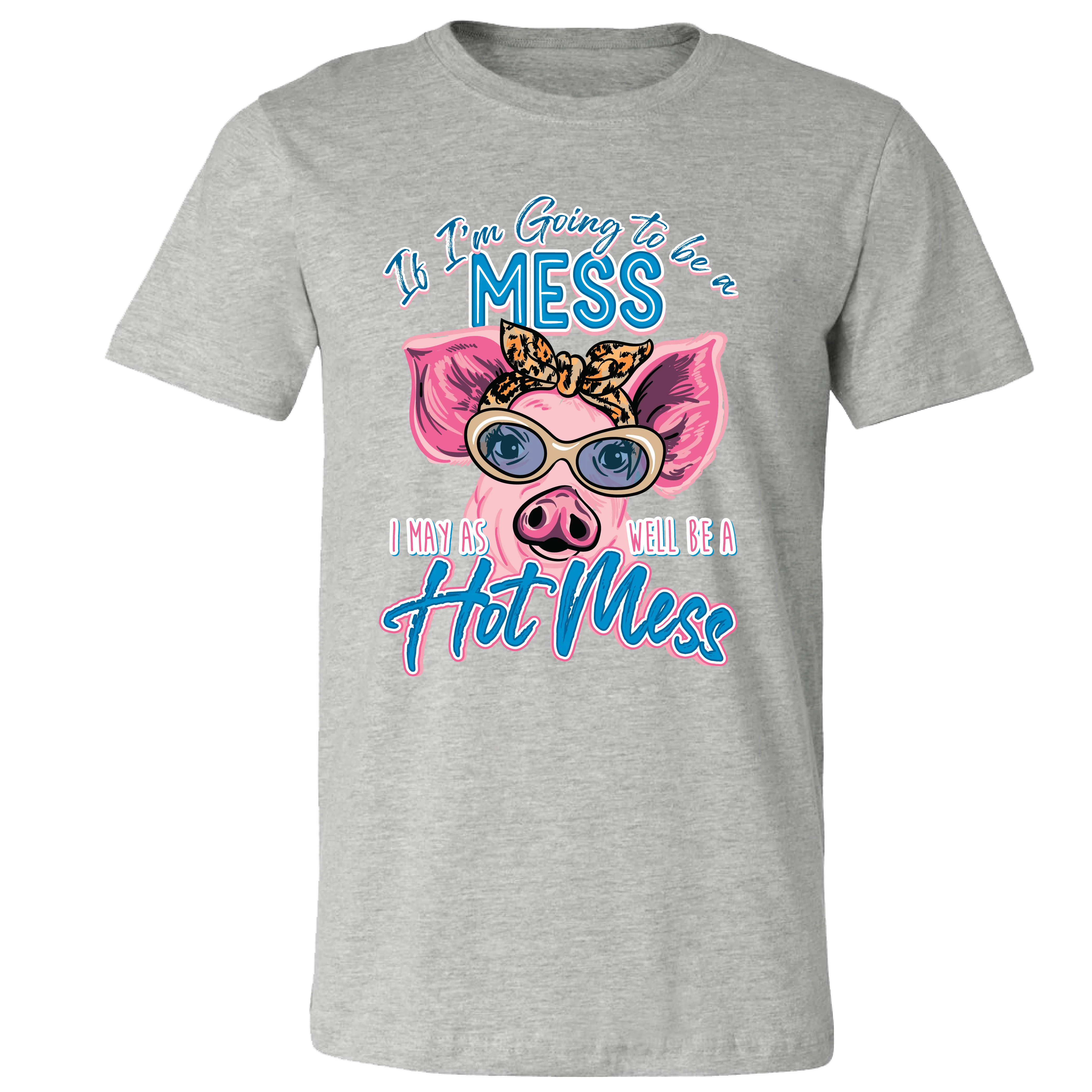 LM-165 Hot Mess Athletic Heather