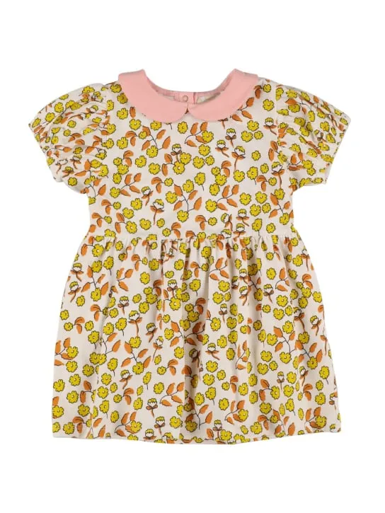 Mini Rodini   Printed stretch cotton dress 