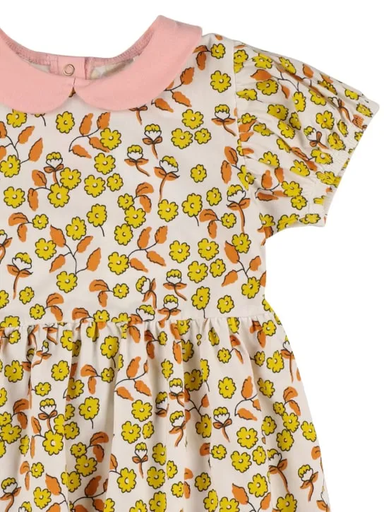 Mini Rodini   Printed stretch cotton dress 