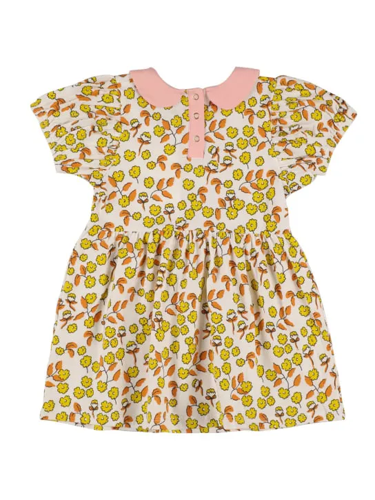 Mini Rodini   Printed stretch cotton dress 