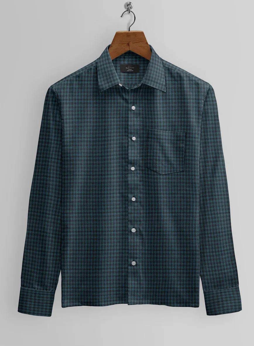 Pifani Checks Wool Shirt