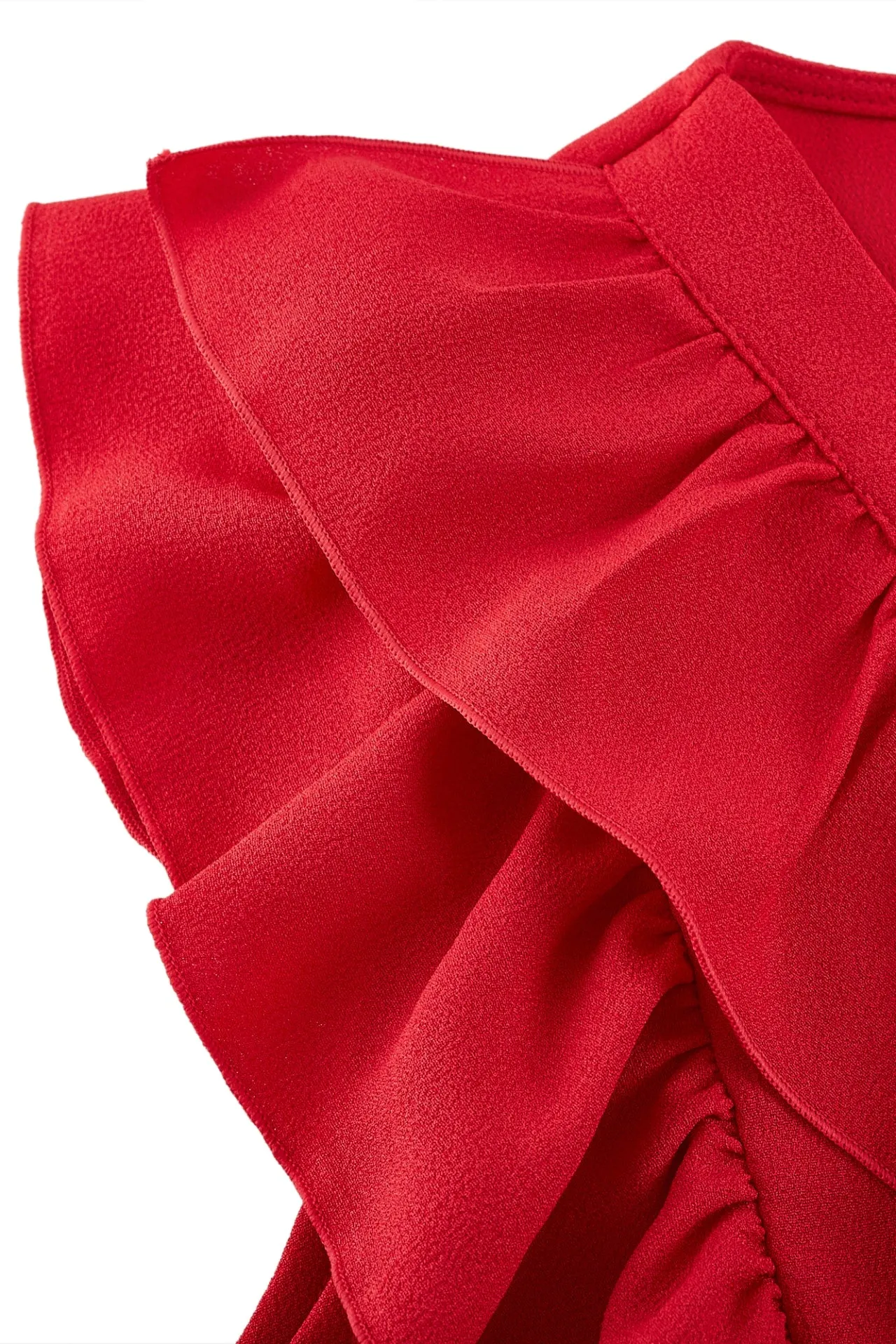 Ruffled Front Blouse