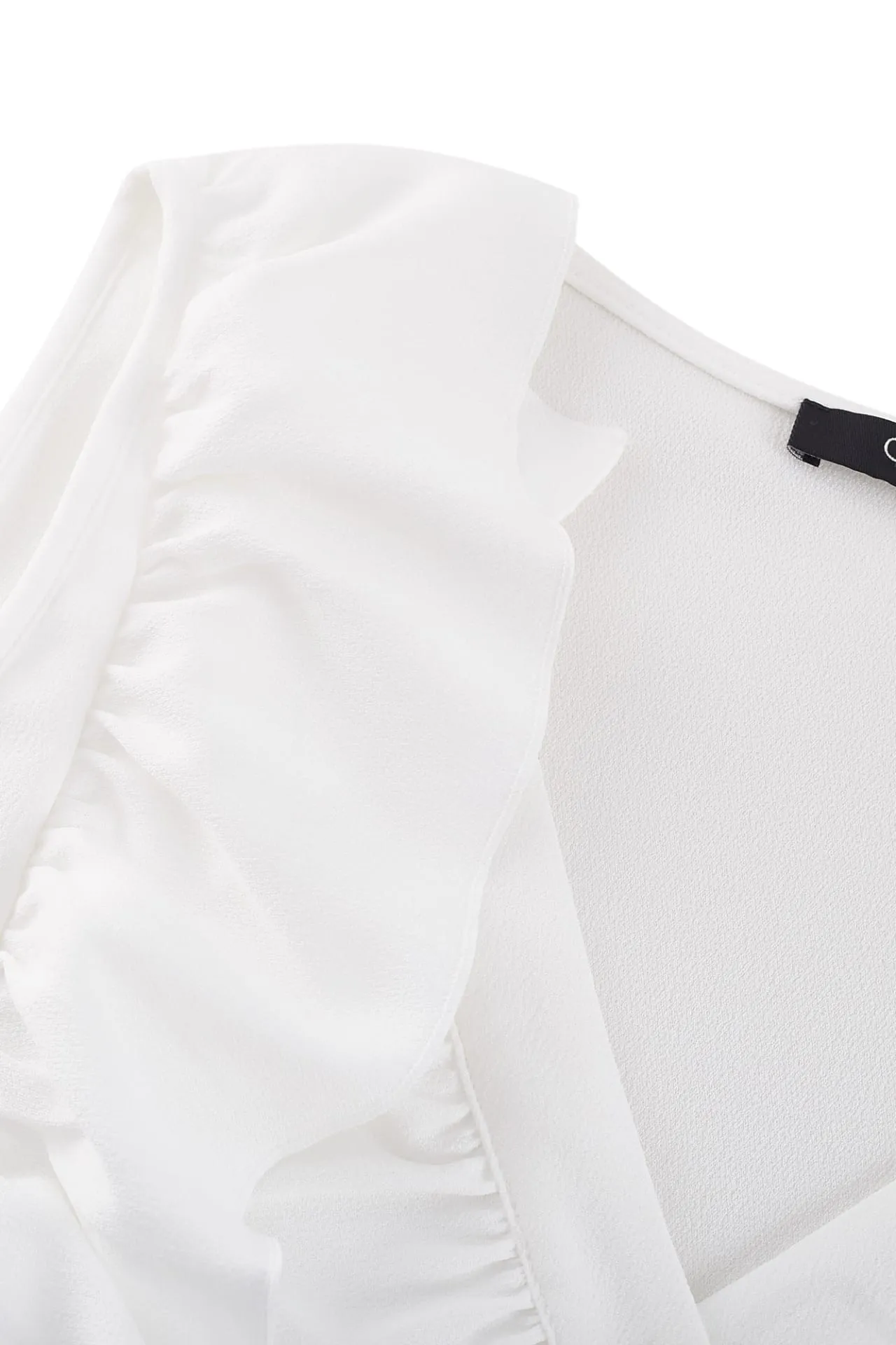Ruffled Front Blouse