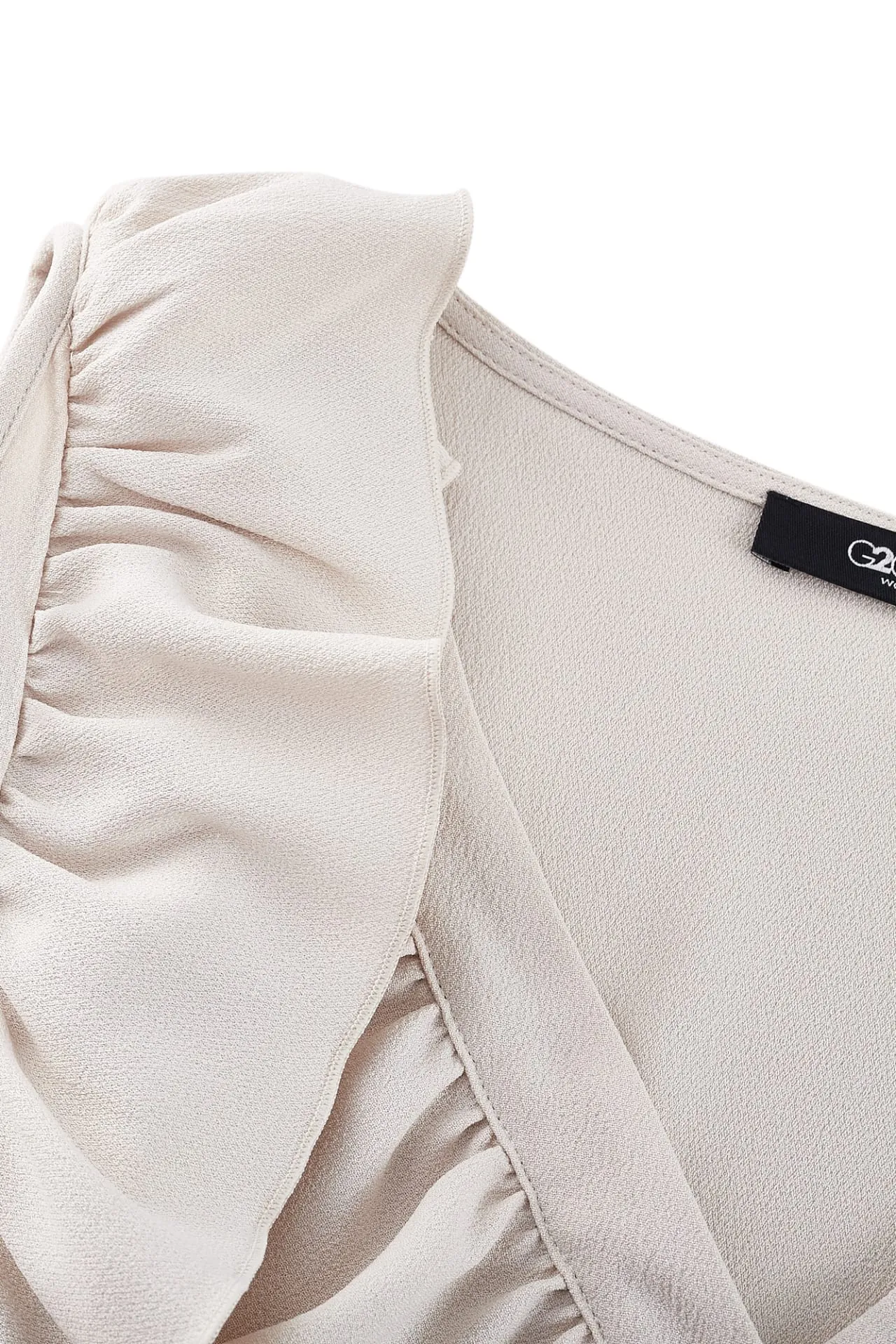 Ruffled Front Blouse