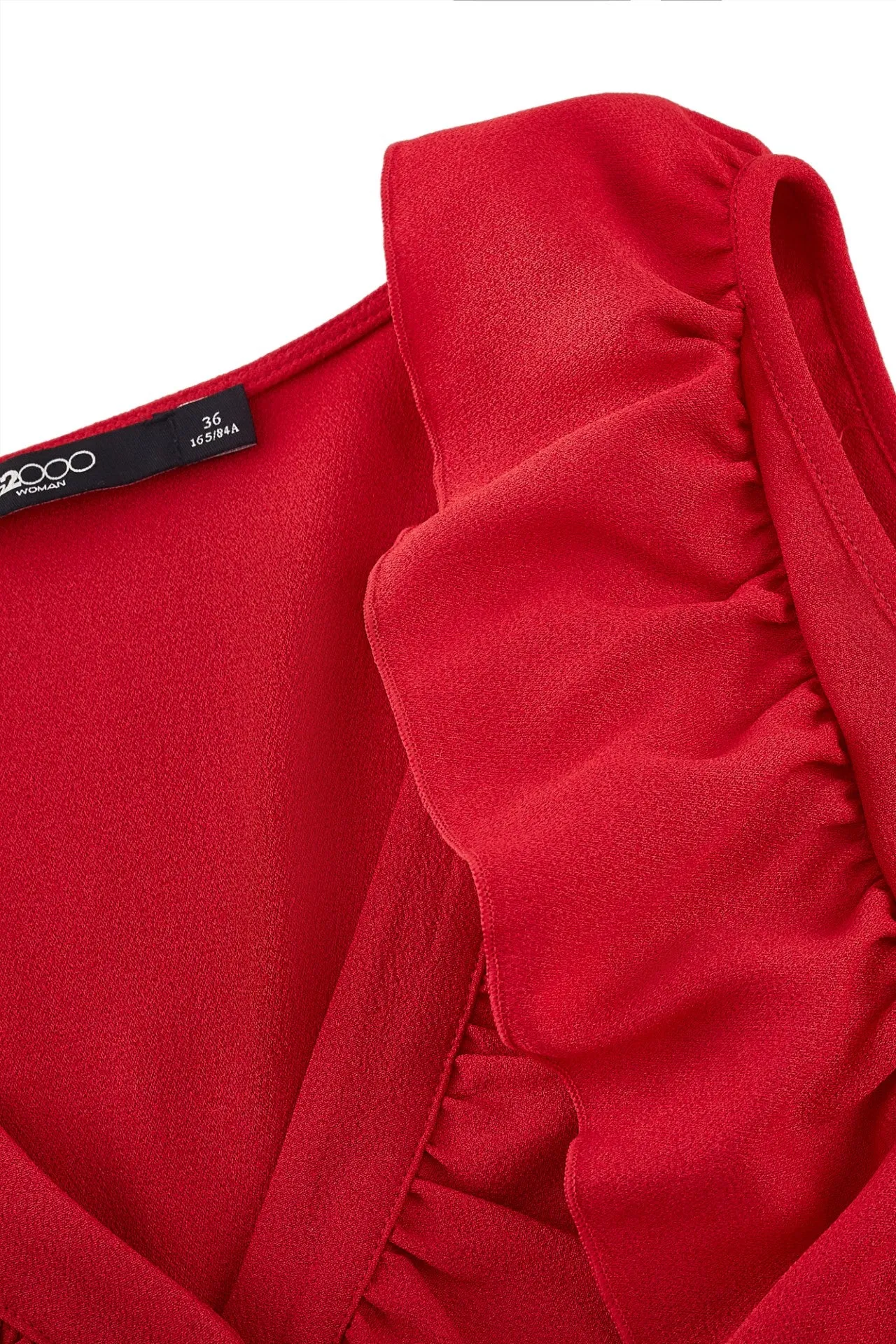 Ruffled Front Blouse