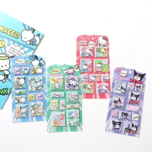Sanrio Characters Comic Style Puffy Sticker Sheet
