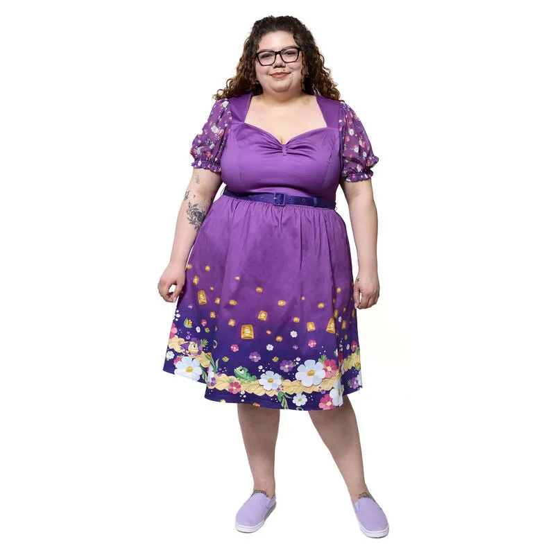 SS Disney Rapunzel Floral Lantern Allison Dress