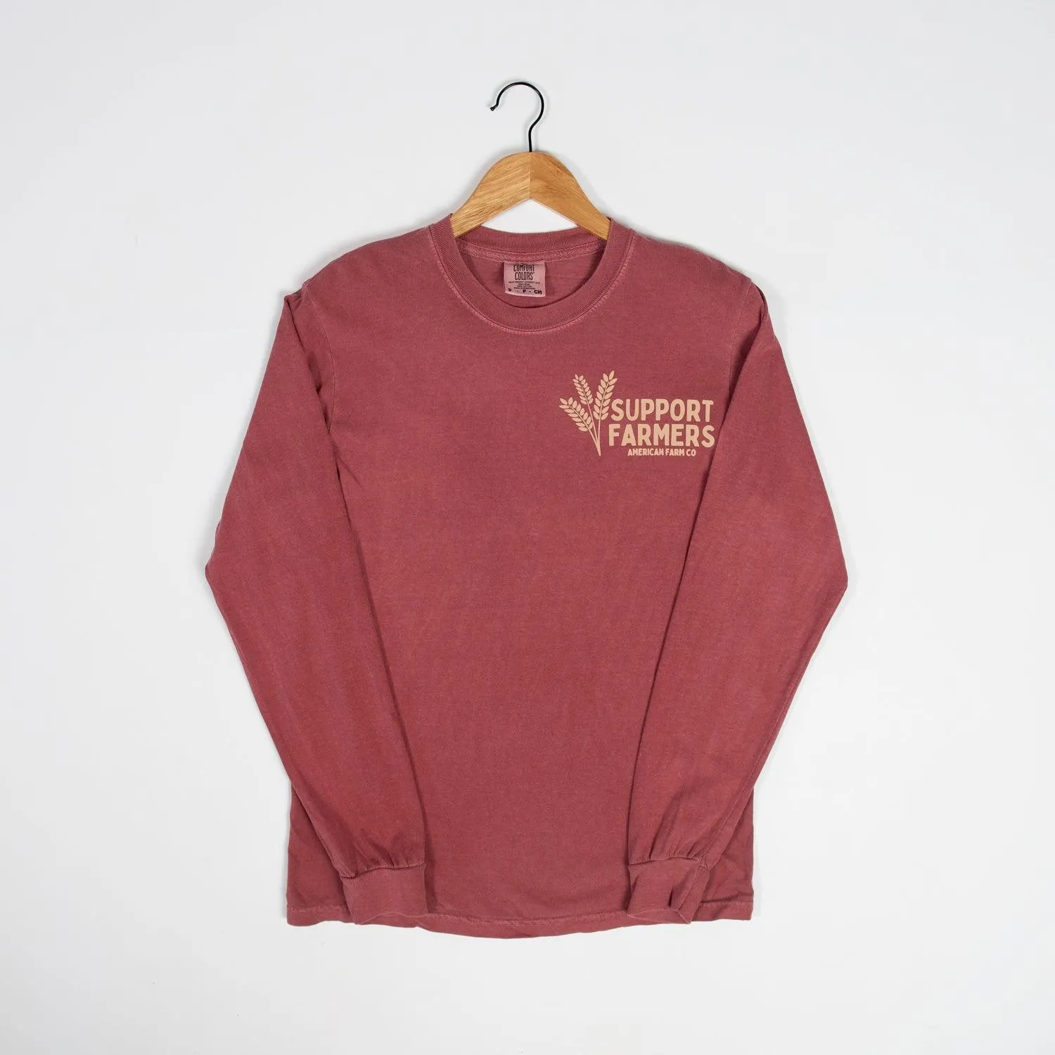 Support Farmers Wheat Long Sleeve